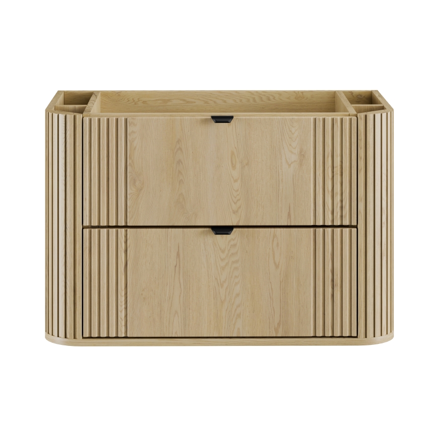 COMAD OVALIA CREMONA 82-80-46-2S - OVALIA-allaskaappi 52x80 cm, Cremona-tammi