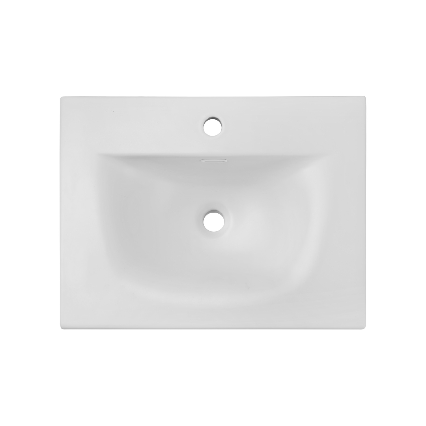 COMAD SKY 1 60 DP MATT WHITE - Upotettava pesuallas SKY 46x61 cm mattavalkoinen