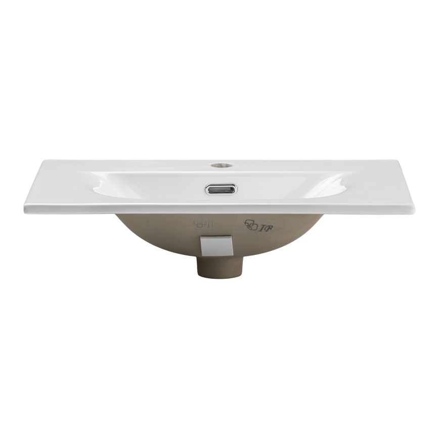 COMAD SKY 3 60CM DP ( E-8099-3-60 ) - Upotettava pesuallas SKY 61x40 cm keramiikka/mattavalkoinen