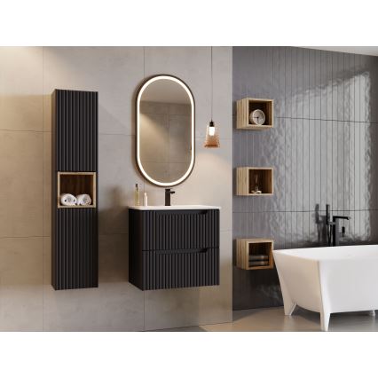 COMAD UM-2050RB DANCE 50 DP - Upotettava pesuallas DANCE 52x40 cm keramiikka/matvalkoinen