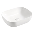 COMAD UM-6254 SMILE 50 DP - SMILE 50x40 cm tasoon asennettava pesuallas, keramiikka/kiiltävä valkoinen
