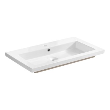 COMAD UM-8070 SPIRIT 80 DP - Upotettava pesuallas SPIRIT 46x81 cm valkoinen