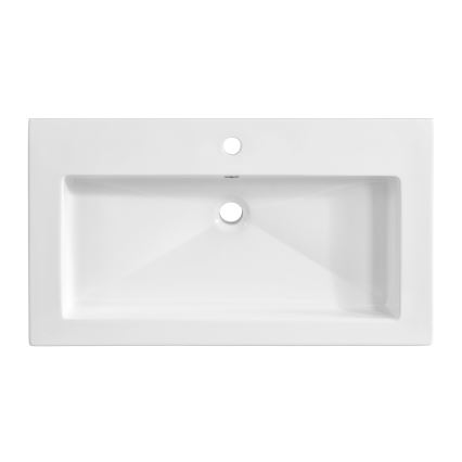 COMAD UM-8070 SPIRIT 80 DP - Upotettava pesuallas SPIRIT 46x81 cm valkoinen