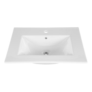 COMAD UM-CFP LAVA 60D - Upotettava pesuallas LAVA 61x46 cm keramiikka/kiiltävä valkoinen