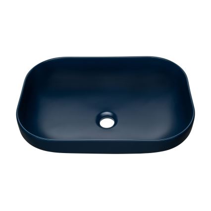 COMAD UN-NELI-MNB - NELI 50,4x35,2 cm tasoon asennettava pesuallas, keramiikka/mattameren sininen