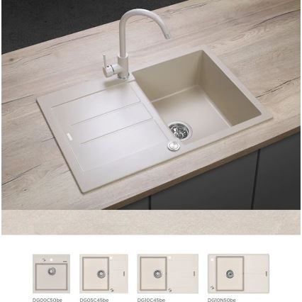Concept BDG3334BE - Keittiöhana 33,5 cm graniitti/beige