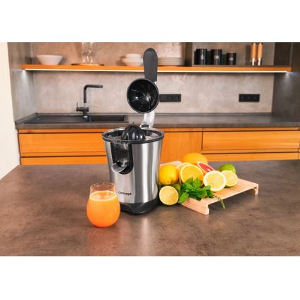 Concept CE3520 - Vivulla toimiva sitruspuristin 0,75 l 160W/230V ruostumaton teräs
