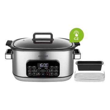 Concept CK9000 - Monitoiminen sähkökattila 6 l 10-in-1 1250W/230V ruostumaton teräs