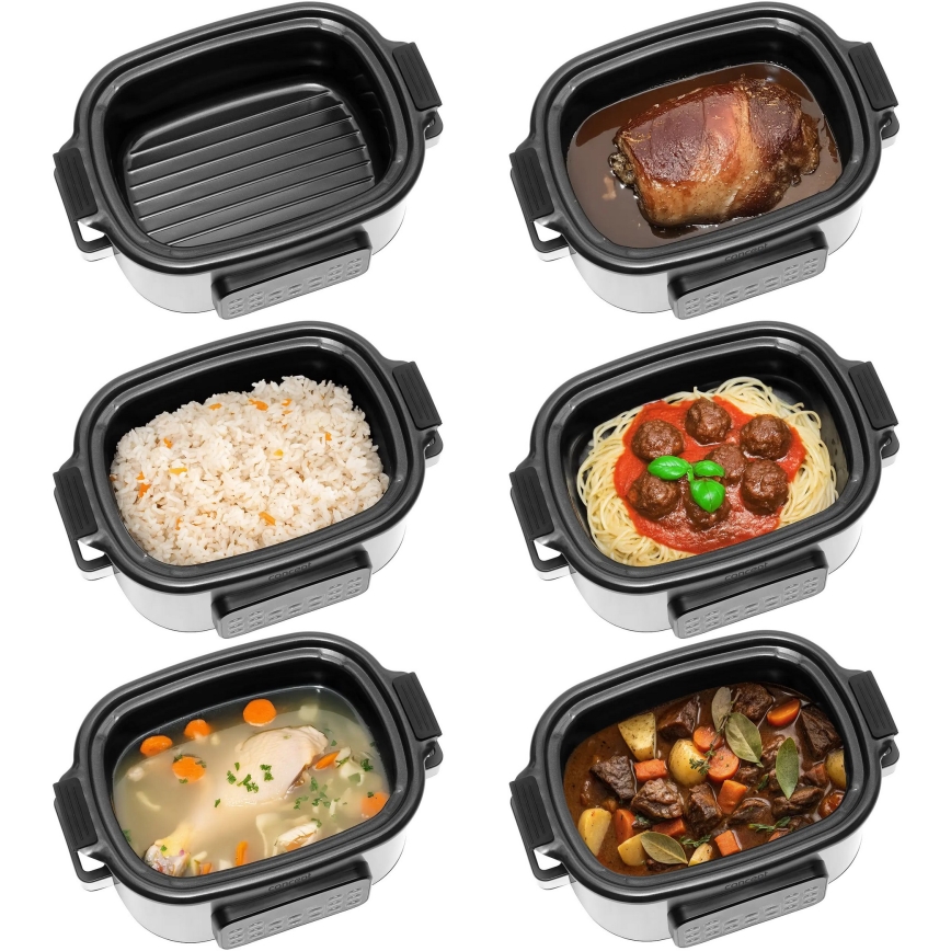 Concept CK9000 - Monitoiminen sähkökattila 6 l 10-in-1 1250W/230V ruostumaton teräs