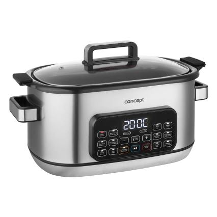 Concept CK9000 - Monitoiminen sähkökattila 6 l 10-in-1 1250W/230V ruostumaton teräs