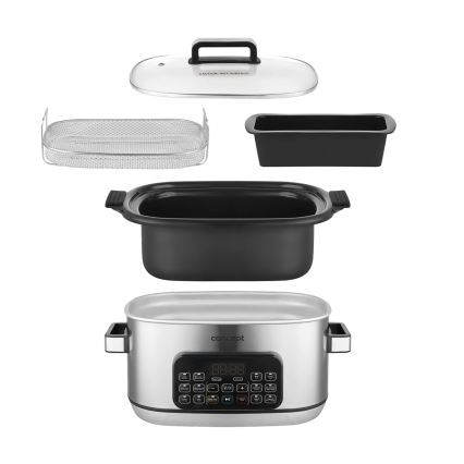 Concept CK9000 - Monitoiminen sähkökattila 6 l 10-in-1 1250W/230V ruostumaton teräs