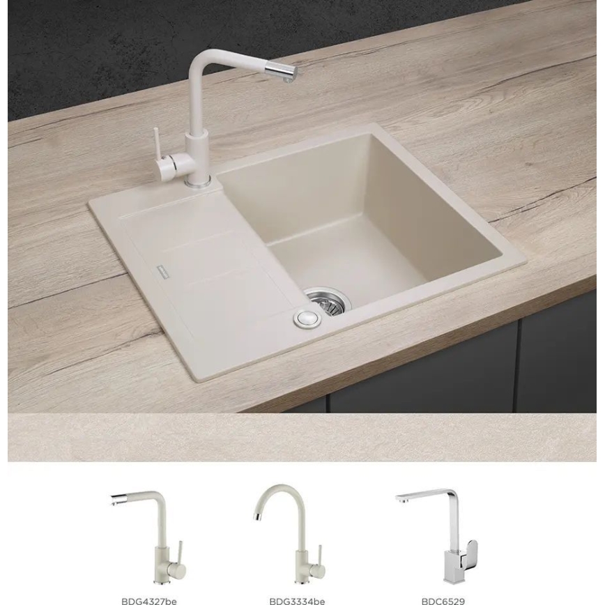 Concept DG05C45BE - Keittiöallas CUBIS 50x62 cm graniitti/beige