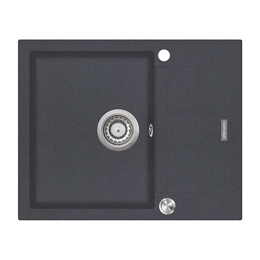 Concept DG05C45DG - Keittiöallas CUBIS 50x62 cm graniitti/tummanharmaa