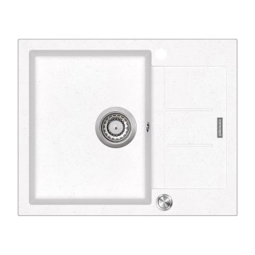 Concept DG05C45WH - Keittiöallas CUBIS 50x62 cm graniitti/valkoinen