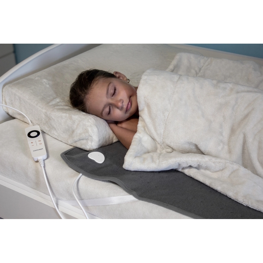 Concept DV7430 - Sähköinen lämmitysmatto 100W/230V 150x80 cm harmaa