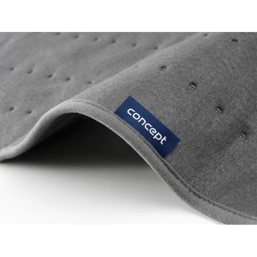 Concept DV7430 - Sähköinen lämmitysmatto 100W/230V 150x80 cm harmaa