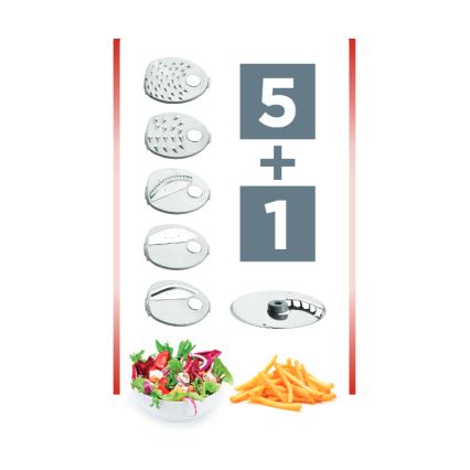 Concept ES1000 - Sähköinen raastin 200W/230V valkoinen/harmaa