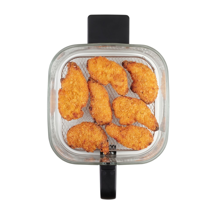 Concept FR5500 - Air Fryer GLASS & FAST 5,5 l 1200W/230V musta