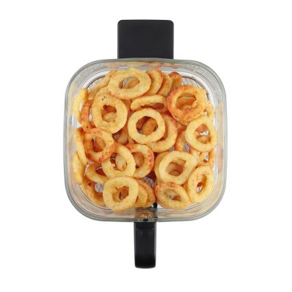 Concept FR5500 - Air Fryer GLASS & FAST 5,5 l 1200W/230V musta