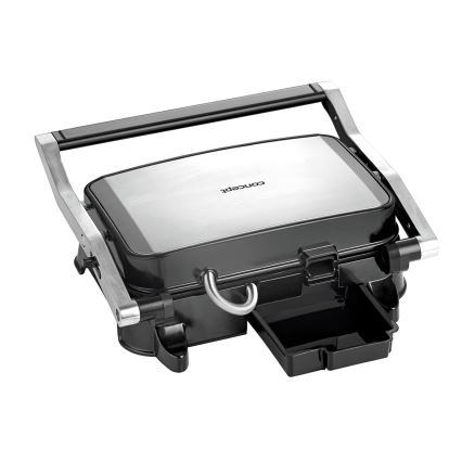 Concept ge2005 - Kontaktigrilli 1500W/230V ruostumaton/musta