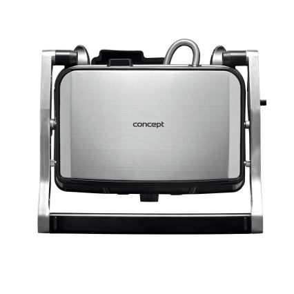 Concept ge2005 - Kontaktigrilli 1500W/230V ruostumaton/musta