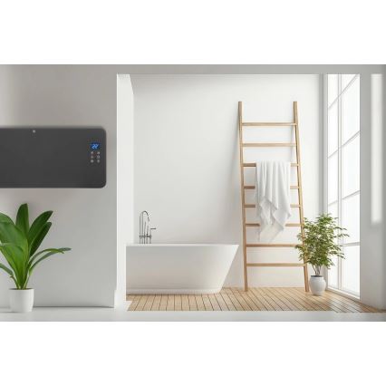 Concept KS4100 - Älykäs suora sähkölämmitin/konvektori 1000/2000W Wi-Fi IP24 harmaa