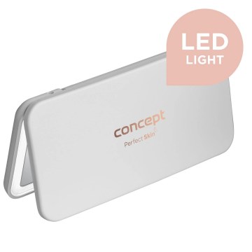 Concept KZ2010 - LED-taskumeikkipeili PERFECT SKIN LED/1,5W/5V 4500-5500K 300 mAh valkoinen