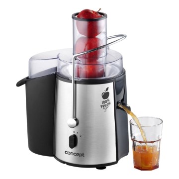 Concept LO7026 - Keskipakoismehupuristin 1000W/230V musta/ruostumaton