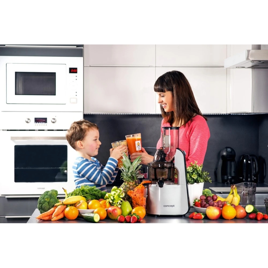 Concept LO7065 - 3-in-1 ruuvimehustin 240 W/230 V harmaa