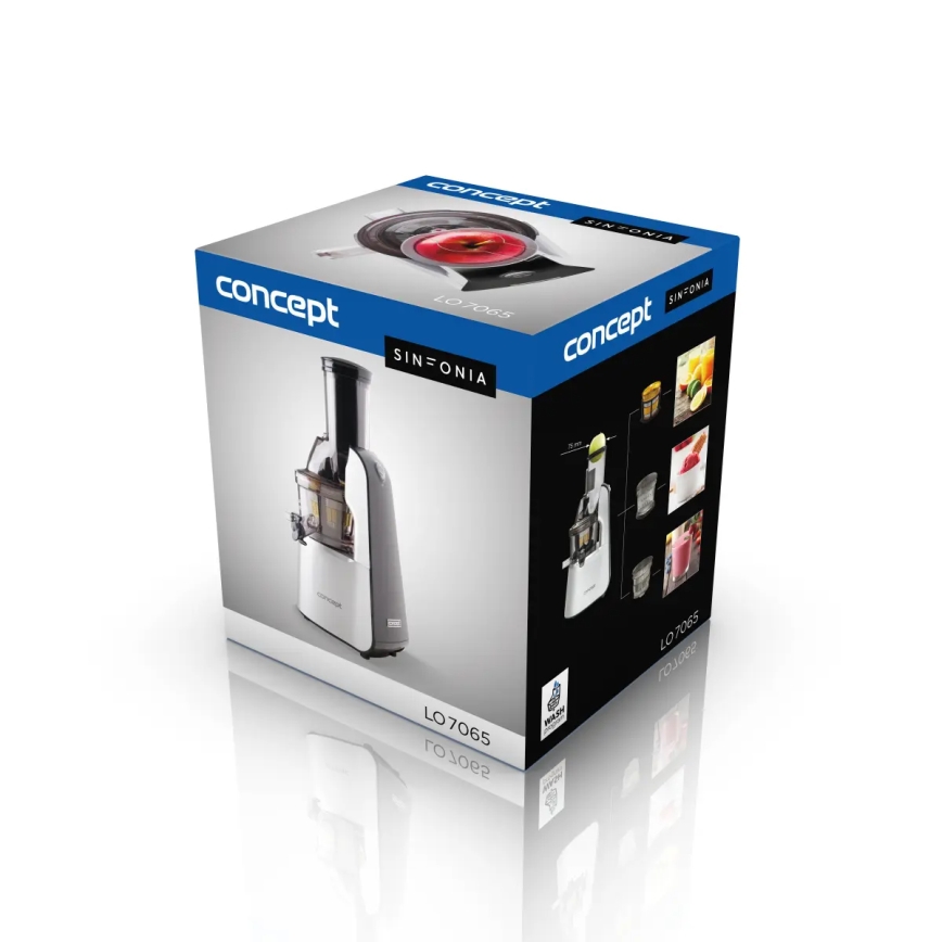 Concept LO7065 - 3-in-1 ruuvimehustin 240 W/230 V harmaa