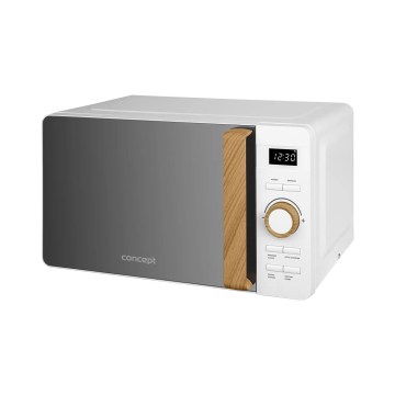 Concept MT4420wh - 800 W/230 V mikroaaltouuni, 20 l, valkoinen