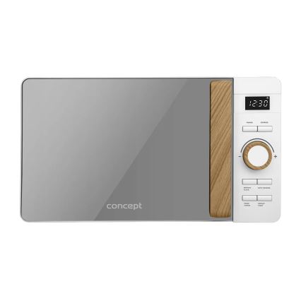 Concept MT4420wh - 800 W/230 V mikroaaltouuni, 20 l, valkoinen