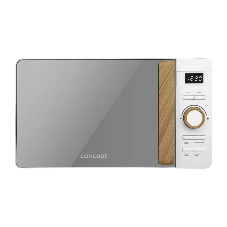 Concept MT4420wh - 800 W/230 V mikroaaltouuni, 20 l, valkoinen