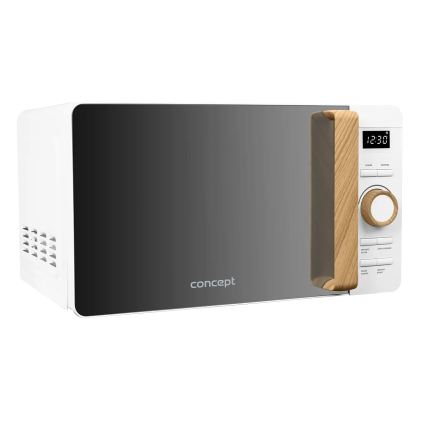Concept MT4420wh - 800 W/230 V mikroaaltouuni, 20 l, valkoinen