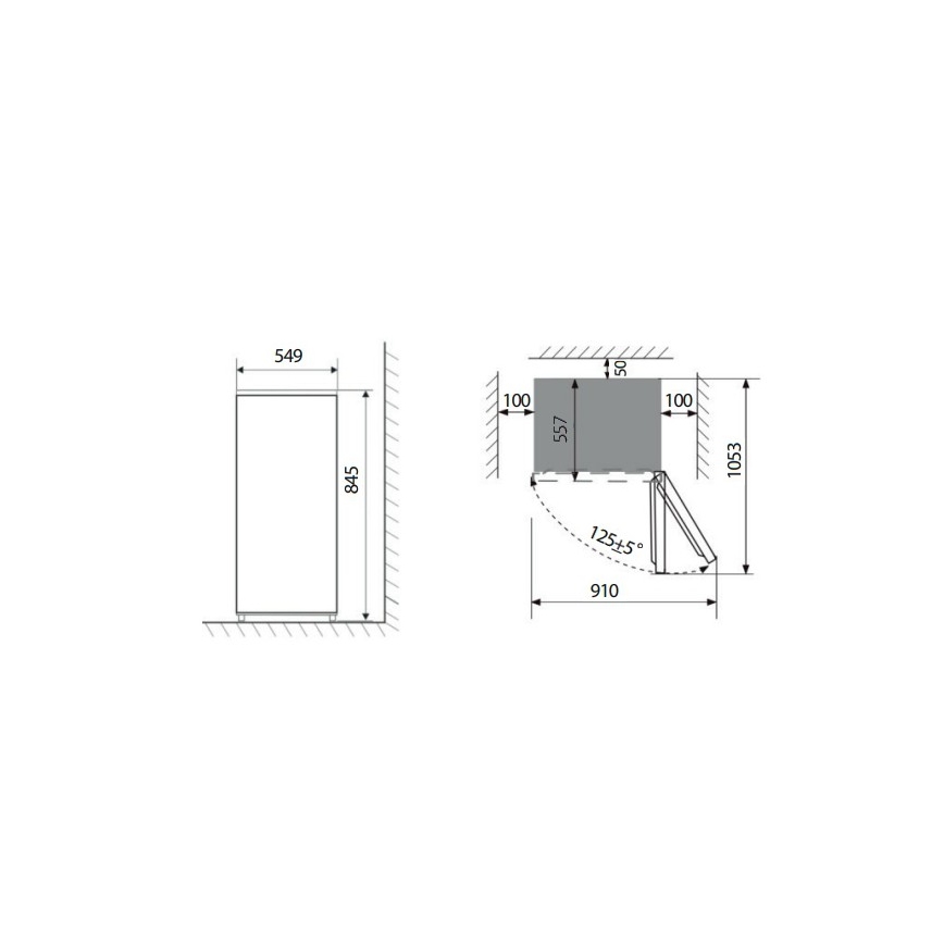 Concept MZ2355wh - 85 l vetolaatikollinen pakastin, valkoinen