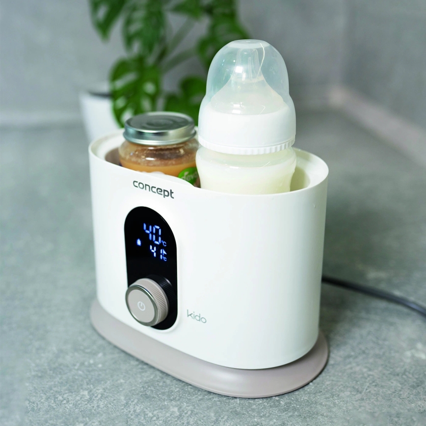 Concept OL4010 - Pullonlämmitin 3-in-1 KIDO 200W/230V valkoinen
