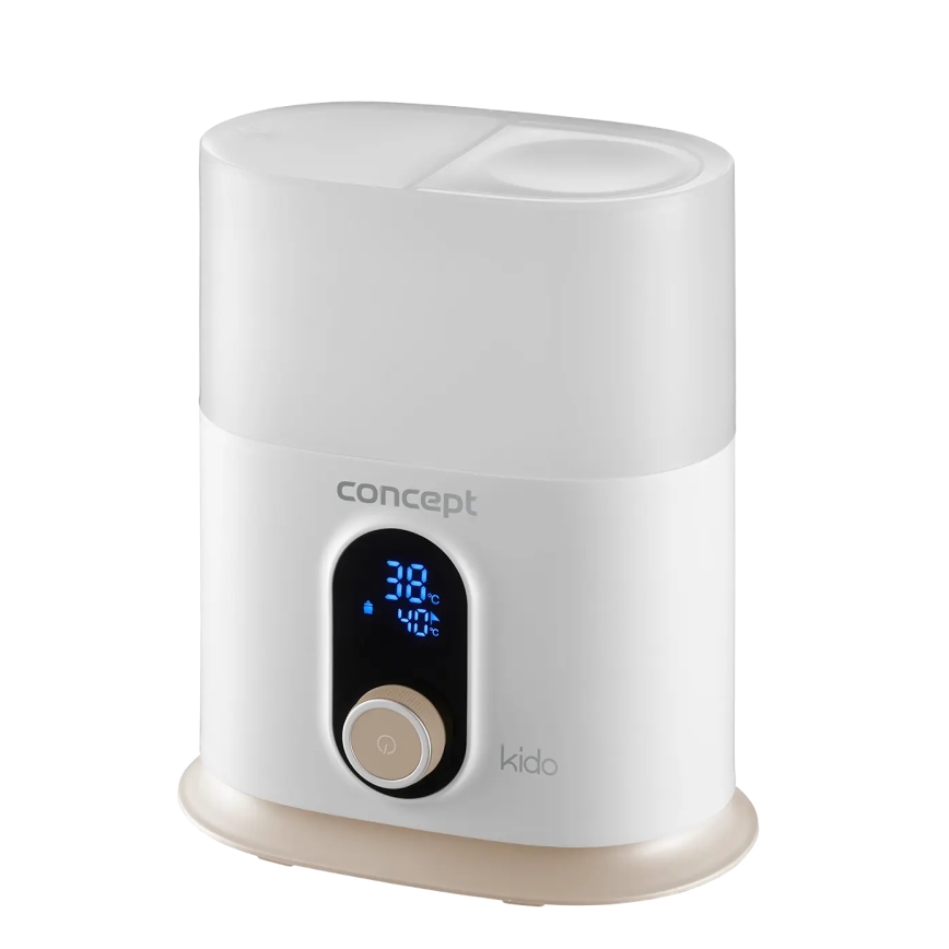 Concept OL4010 - Pullonlämmitin 3-in-1 KIDO 200W/230V valkoinen