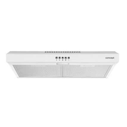 Concept OPP1250wh - Alakaapin alle asennettava liesituuletin, 50 cm, valkoinen