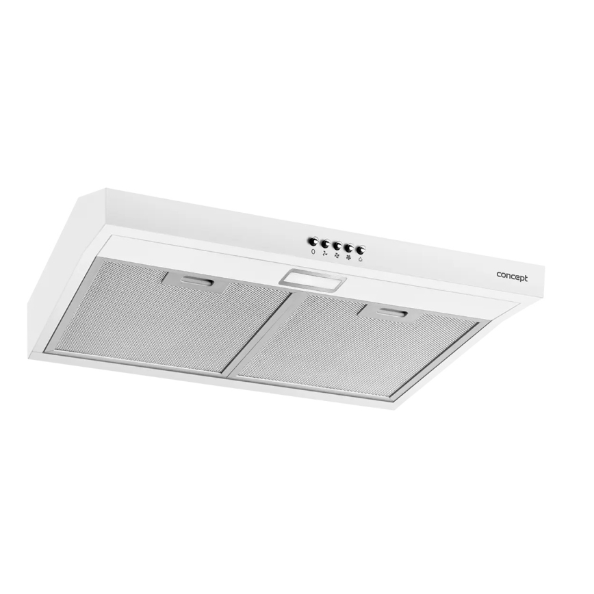 Concept OPP1250wh - Alakaapin alle asennettava liesituuletin, 50 cm, valkoinen