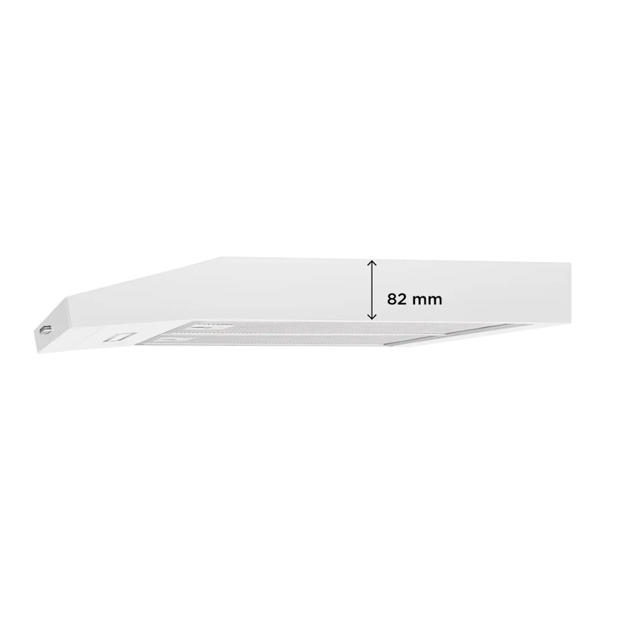 Concept OPP1250wh - Alakaapin alle asennettava liesituuletin, 50 cm, valkoinen