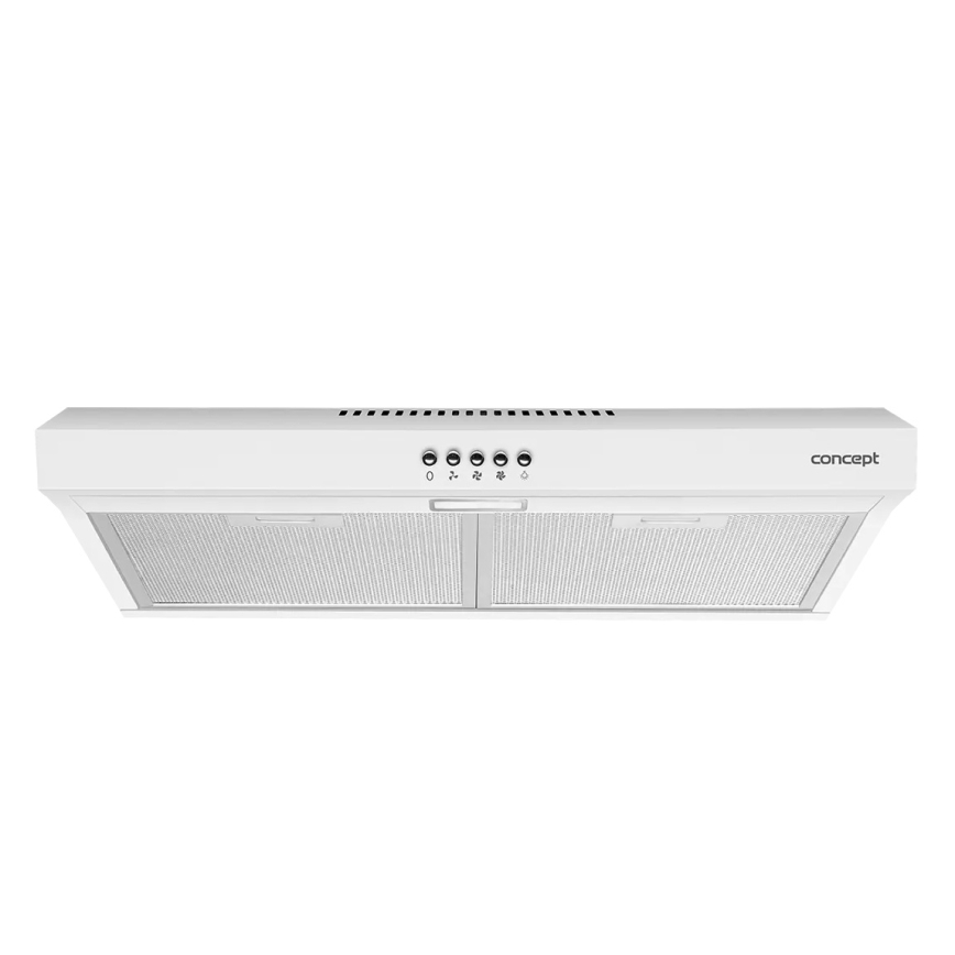 Concept OPP1260wh - Alakaappiin asennettava liesituuletin 59,5 cm valkoinen