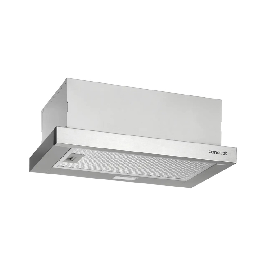 Concept OPV3150 - Ulosvedettävä liesituuletin 49,5 cm, ruostumaton teräs