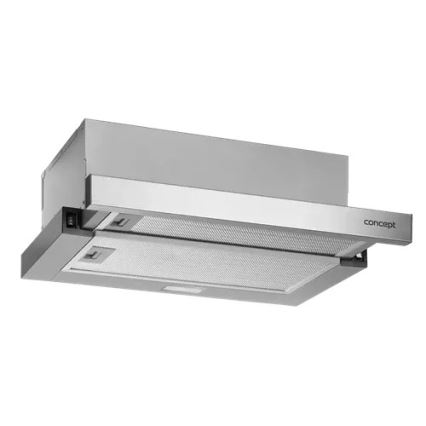 Concept OPV3150 - Ulosvedettävä liesituuletin 49,5 cm, ruostumaton teräs