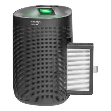 Concept OV1210 - Ilmankuivain ja ilmanpuhdistin PERFECT AIR 1 l 45W/230V musta