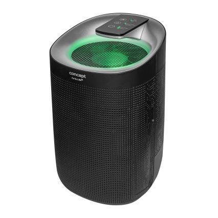 Concept OV1210 - Ilmankuivain ja ilmanpuhdistin PERFECT AIR 1 l 45W/230V musta