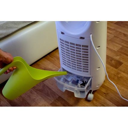 Concept OV5220 - Monitoiminen siirrettävä ilmanviilennin 4-in-1 5 l 80W/230V valkoinen + kaukosäädin