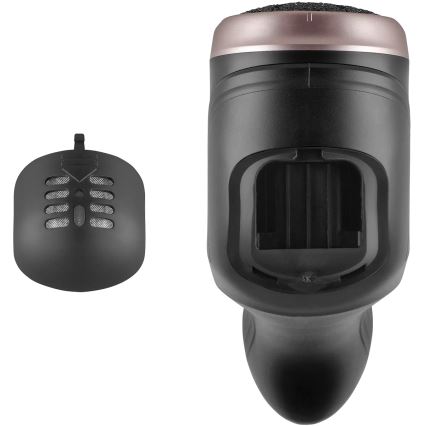 Concept PN3020 - Sähköinen kovettumienpoistaja PERFECT SKIN 5 V 1200 mAh IPX6 musta/ruusukulta