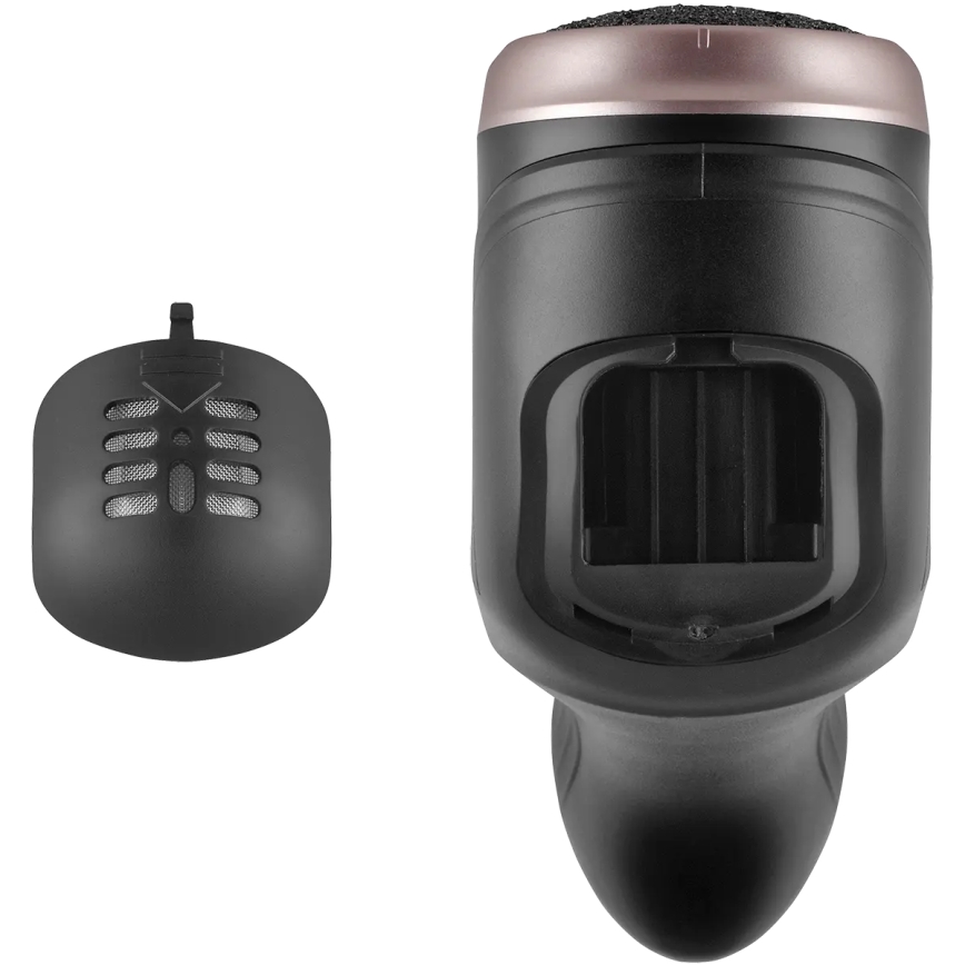 Concept PN3020 - Sähköinen kovettumienpoistaja PERFECT SKIN 5 V 1200 mAh IPX6 musta/ruusukulta