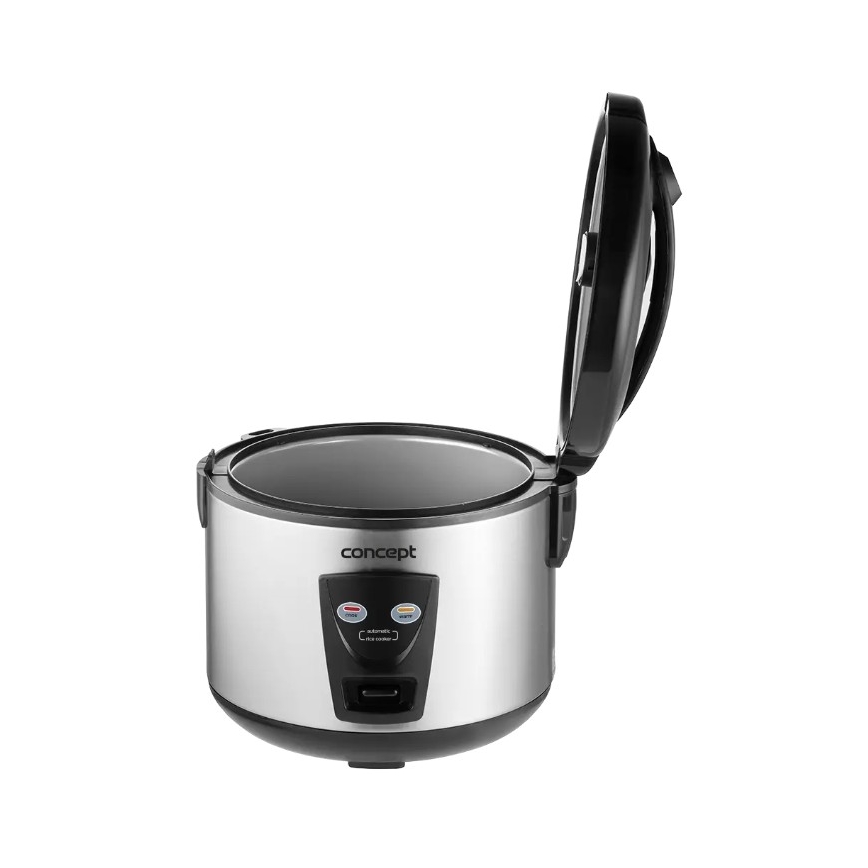 Concept RE2020 - Riisinkeitin 2-in-1 650W/230V 1,5 l ruostumaton teräs/musta