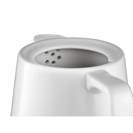 Concept RK0060 - Nopea vedenkeitin 1 l 1000W/230V valkoinen/keramiikka